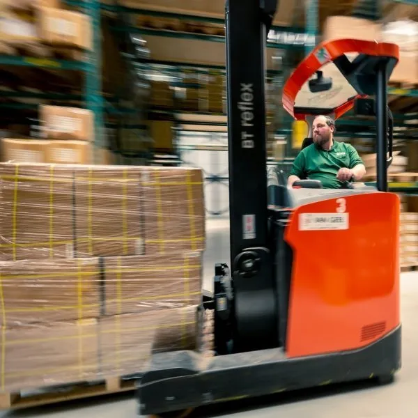 WKK Forklift Driving